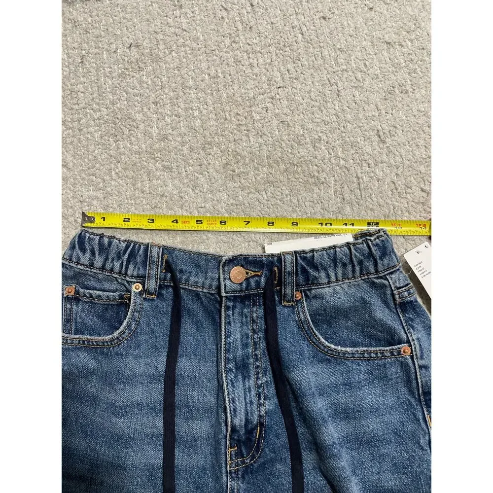 NWT Urban Outfitters BDG Jean Shorts Womens XS Denim Pull On Baggy Short MSRP$65